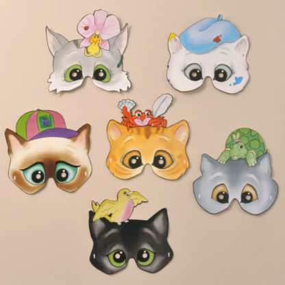 Character Cats Masks