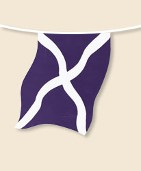 Cross of St Andrew Bunting - large