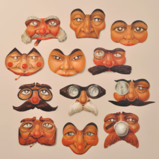 Edwardian Reproduction Mini Party Masks