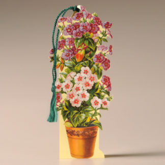 Floral Bookmark Card - Flower Pot