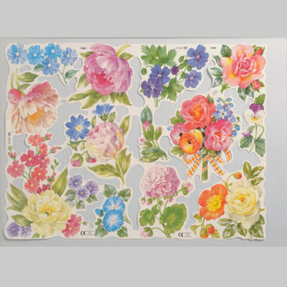 Floral Scrap Sheet 11