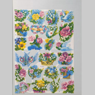Floral Scrap Sheet 6