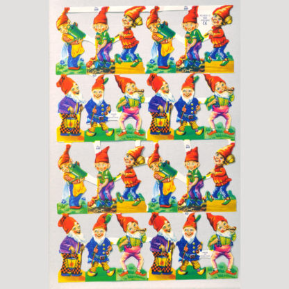 Gnomes Scrap Sheet