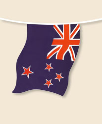 New Zealand Bunting - small