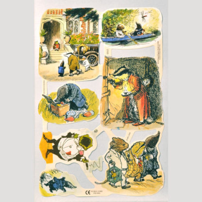 Wind in the Willows Scrap Sheet